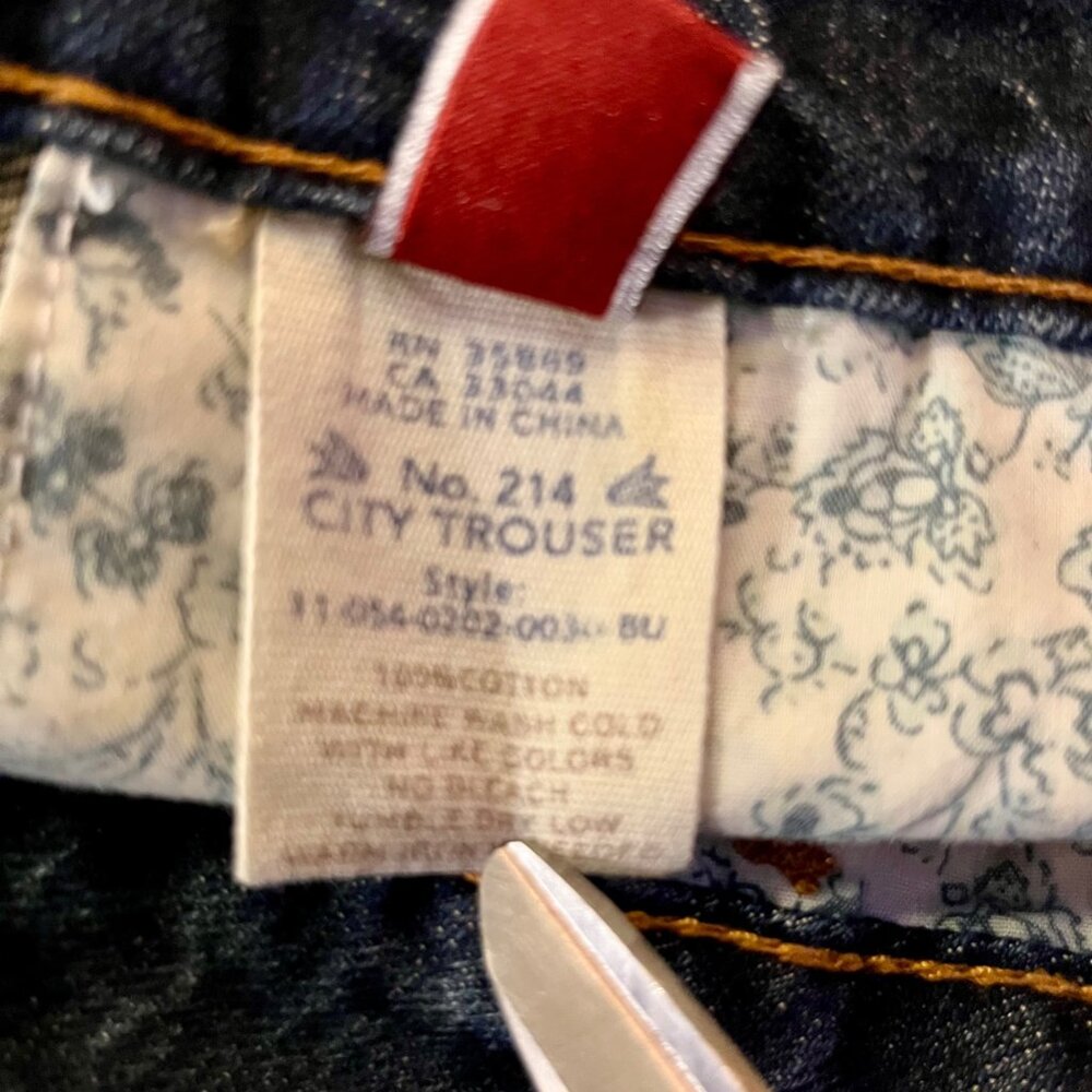 Stetson Womens City Trouser Jeans Size 14 Western Denim Used - Picture 9 of 13